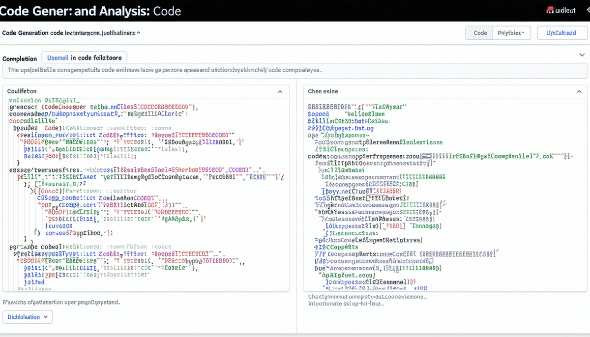 Code Generation and Analysis: Code Completion