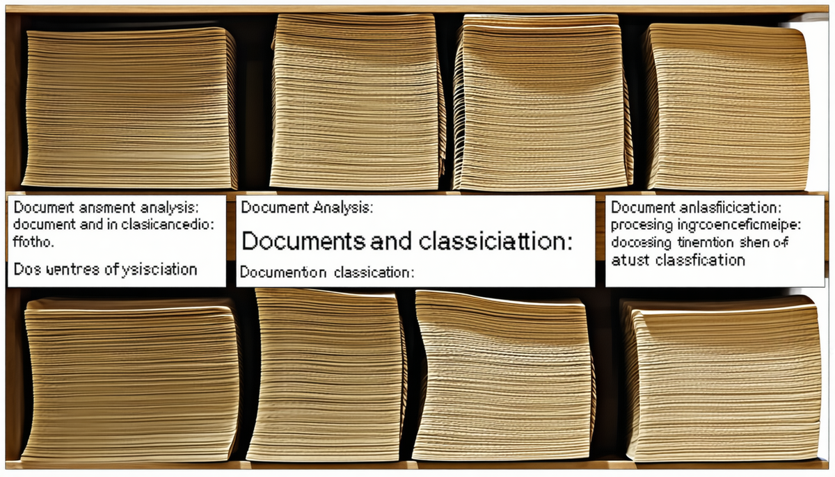 Document Analysis and Processing: Document classification