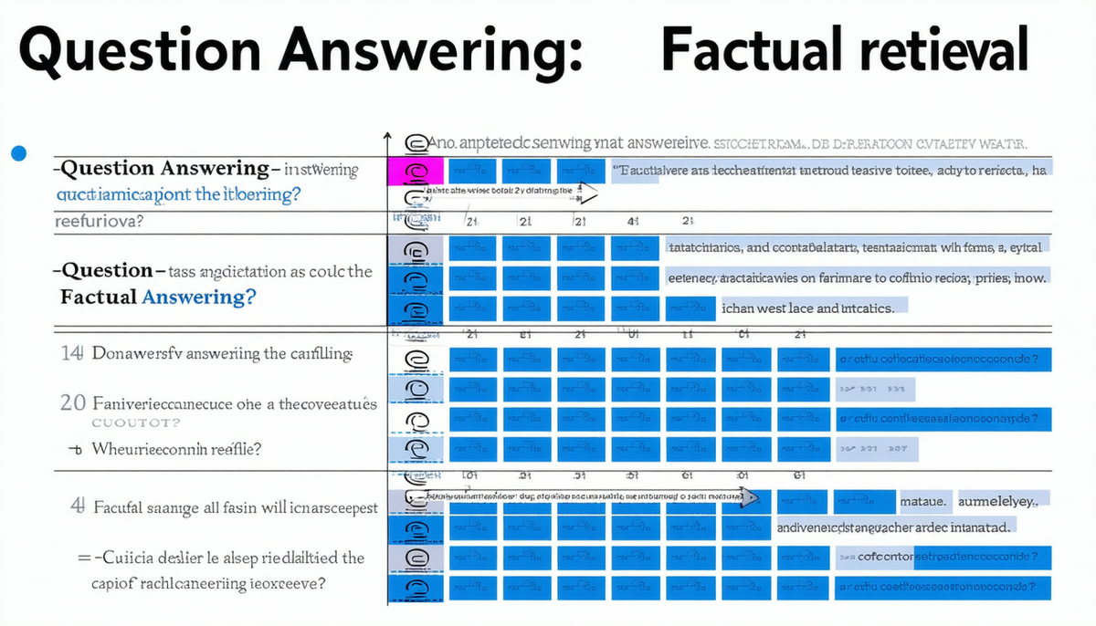 Question Answering: Factual retrieval