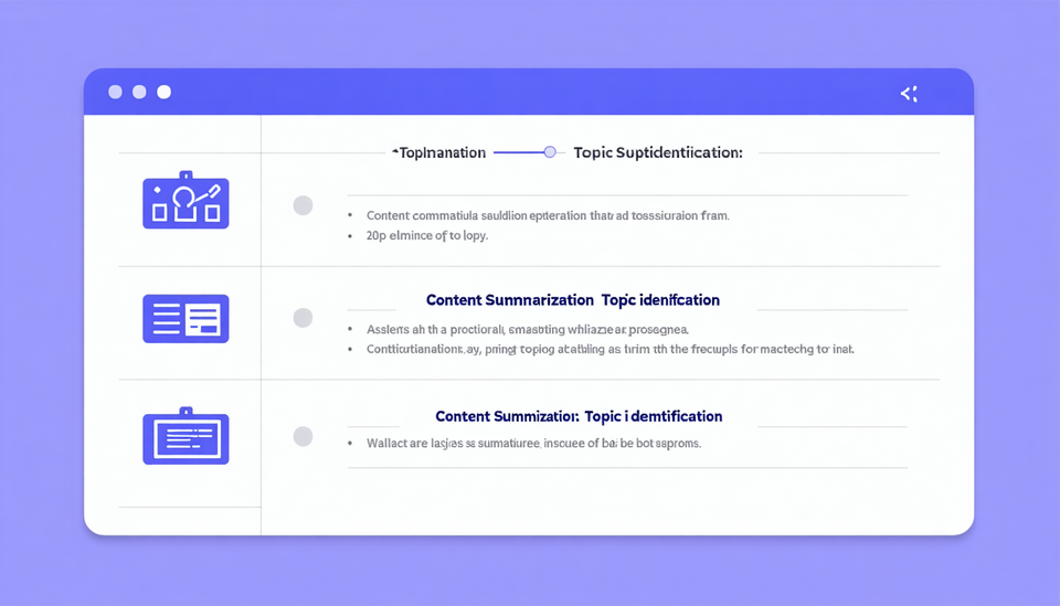 Topic Identification